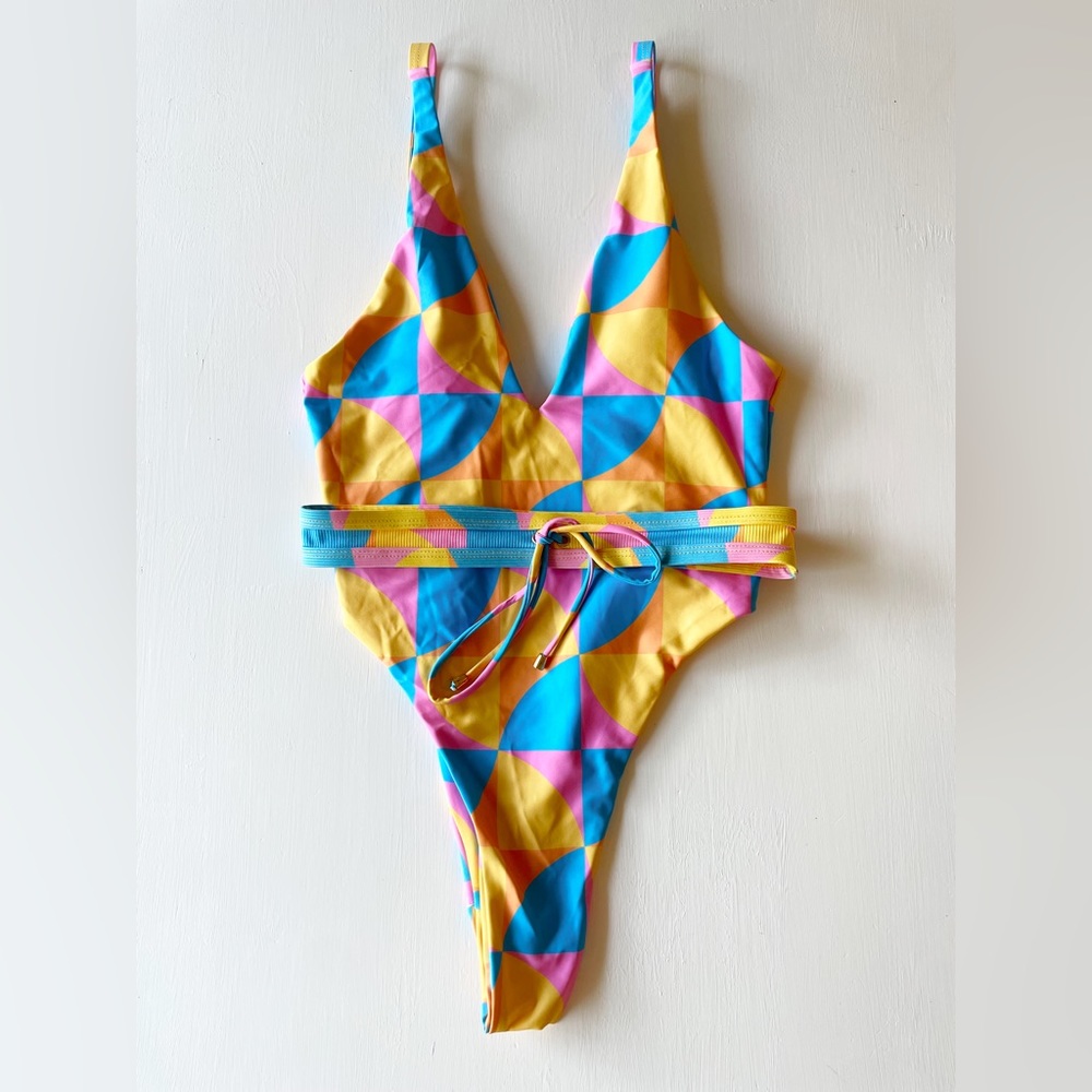 Aurelle St. Tropez Swim Suit Size Medium